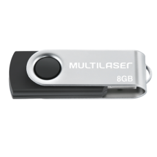 PEN DRIVE 8 GB PRETO USB 2.0 MULTILASER PEN DRIVE 8 GB PRETO USB 2.0 MULTILASER